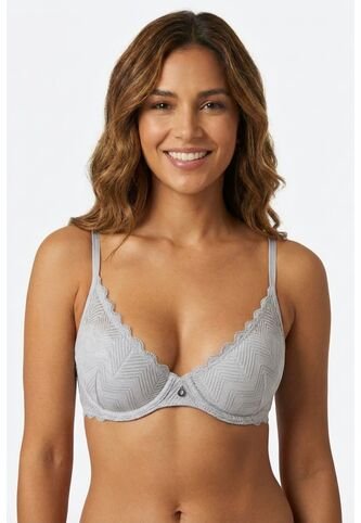 Brasier Individual Con Cobertura Media Con Aros EM178-004 BRASIER ENCAJE, T36B, NRGO Lili Pink Lili Pink