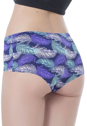 Pantie x5 Turquesa-Blanco-Azul Lili Pink