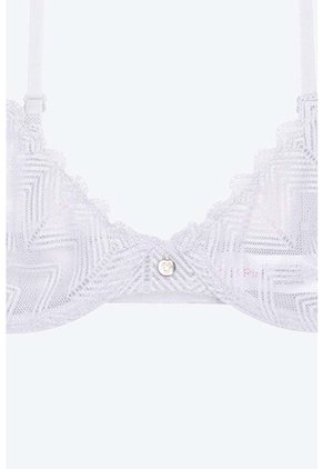 Brasier Individual Con Cobertura Media Con Aros EM178-004 BRASIER ENCAJE, T36B, NRGO Lili Pink