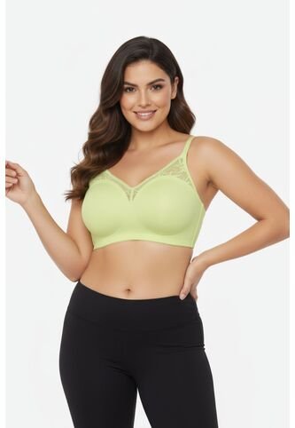 Brasier Tecnobra Con Tecnologia Corte Láser En Microfibra Individual MJ276-044 PERFECT BRA, T34B, VRNE Lili Pink Lili Pink