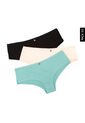 Pantie x3 Menta-Rosa-Negro Lili Pink Femenino de Lili Pink