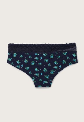 Pantie x3 Gris-Turquesa-Azul Lili Pink