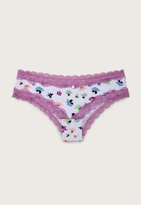 Pantie x3 Negro-Verde Menta-Rosa Lili Pink