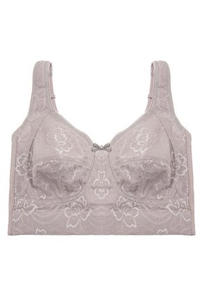 Brasier Clásico En Blonda Y Algodón Para Bustos Pesados 4606 MARFIL T38B Lili Pink