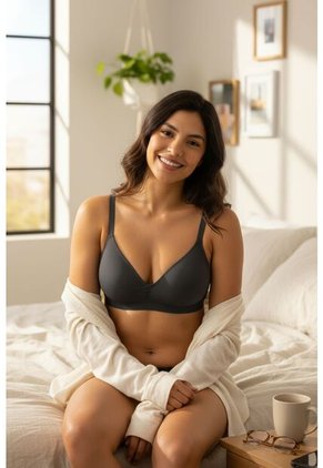 Perfect Bra Triangular En Microfibra Con Copas Removibles MJ276-045, T36B, NRGO Lili Pink