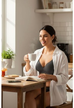 Perfect Bra Triangular En Microfibra Con Copas Removibles MJ276-045, T36B, NRGO Lili Pink