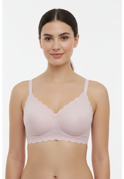Perfect Bra En Microfibra Con Detalle Inovador MJ276-043, T30B, ROSA Lili Pink
