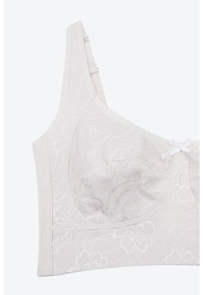 Brasier Clásico En Blonda Y Algodón Para Bustos Pesados 4606 MARFIL T38B Lili Pink