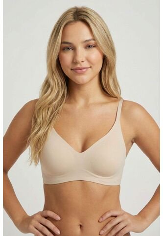 Tecnobra Con Escote Triancular Y Termofusionado Sin Costuras MJ276-033B PERFECT BRA, T34B, MRFL Lili Pink Lili Pink