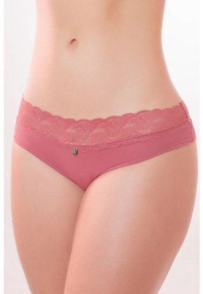 Pantie x3 Negro-Marfil-Terracota Lili Pink