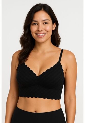 Brasier Tecnobra En Microfibra Con Detalle Inovador MJ276-043 PERFECT BRA, T32B, ROSA Lili Pink Lili Pink