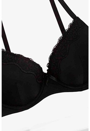 Conjunto Trío Incluye Brasier Más 2 Panties 2310 CONJUNTO BRASIER TRIO NEGRO T38B/XL Lili Pink