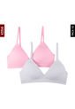 Brasier x2 Gris-Rosa Lili Pink de Lili Pink