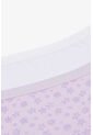 Boxer Confeccionado En Algodón Para Niñas Paquete X2 LJ103-012 PANTY ALG X2, T14, BLCO_FLRS Lili Pink de Lili Pink