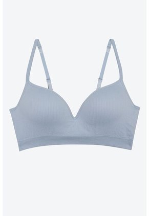 Brasier Triangular Individual Seamless Confeccionado En Poliamida MJ101-091 BRASIER SMLESS, T34B, AZCL Lili Pink