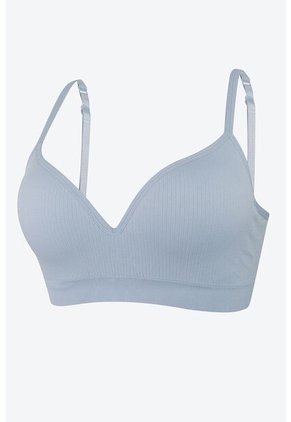 Brasier Triangular Individual Seamless Confeccionado En Poliamida MJ101-091 BRASIER SMLESS, T34B, AZCL Lili Pink