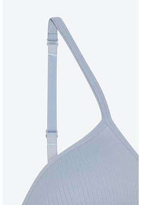 Brasier Triangular Individual Seamless Confeccionado En Poliamida MJ101-091 BRASIER SMLESS, T34B, AZCL Lili Pink