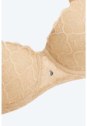 Brasier Estilo Strapless Copa C En Encaje EM102-005 BRASIER ECJX2, T34C, NRGO_BLCO Lili Pink