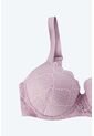 Brasier Estilo 3/4 Copa C En Encaje Paquete X2 EM102-006 BRASIER ENCJ, T38C, NRGO_BLCO Lili Pink de Lili Pink