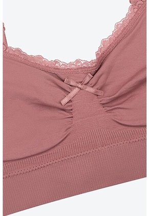 Brasier Materno Individual Tipo Seamless PL01-040M BRASIER ROSACLARO T36B Lili Pink