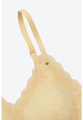 Brasier Tecnobra Con Diseño Triangular En Encaje MJ276-040 PERFECT BRA, T34B, PIEL Lili Pink