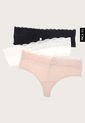 Pantie x3 Negro-Palo Rosa-Nude Lili Pink de Lili Pink