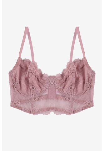 Brasier Tipo Bustier Con Encaje Sensual Paquete X2 EM178-013 BRASIER ENCAJE, T32B, PDRS Lili Pink Lili Pink