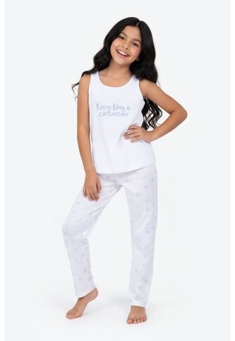 Conjunto Pijama Para Niña De 2 Piezas Confeccionado En Algodón LJ153-002 CJT PJM PNTLN LRG, T12, AZCL Lili Pink Lili Pink