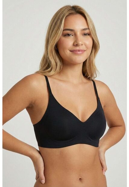 Tecnobra Con Escote Triancular Y Termofusionado Sin Costuras MJ276-033B PERFECT BRA, T32B, NRGO Lili Pink