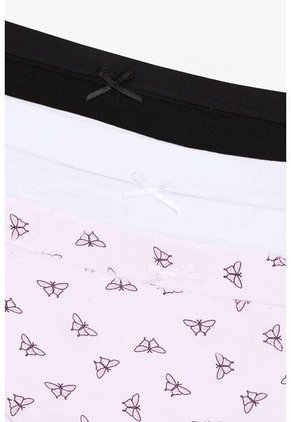 Hipster Confeccionado En Algodón Para Adolecentes Paquete X3 T145 PANTY PAQX3, TS, NRGO_BLCO_RSCL Lili Pink