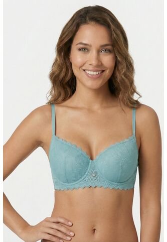 Brasier Individual Con Cobertura 3/4 Confeccionado En Encaje EM178-006 BRASIER ENCAJE, T34B, CORL Lili Pink Lili Pink