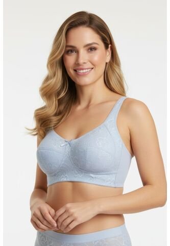 Brasier Tipo Bustier Sin Aro En Encaje 4606 BRASIER, T38B, AZCL Lili Pink Lili Pink