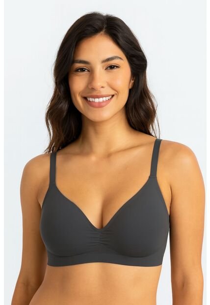 Perfect Bra Triangular En Microfibra Con Copas Removibles MJ276-045 PERFECT BRA, T34B, VRNE Lili Pink