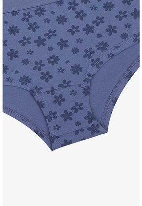 Panty Para Niña Paquete X2 Silueta Hipster En Algodón LJ103-009 PANTY ALG X2, T12, BLCO_FLRS Lili Pink