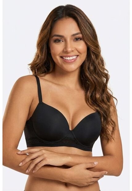 Brasier Individual Con Cobertura Media Confeccionado En Microfibra IM101-024, T38B, NRGO Lili Pink