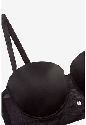 Brasier Tipo Strapless De Base Ancha En Microfibra IG101-004 BRASIER MCRFBRA, T40B, NRGO Lili Pink