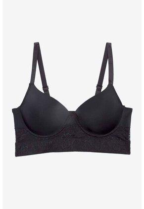 Brasier Bustier Confeccionado En Microfibra Y Encaje X2 Unidades IM102-015 BRASIER X2, T38B, NRGO_AZCL Lili Pink