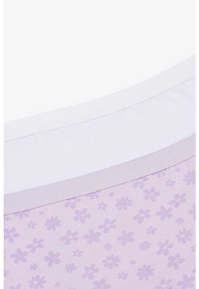 Boxer Confeccionado En Algodón Para Niñas Paquete X2 LJ103-012 PANTY ALG X2, T16, BLCO_LILA Lili Pink