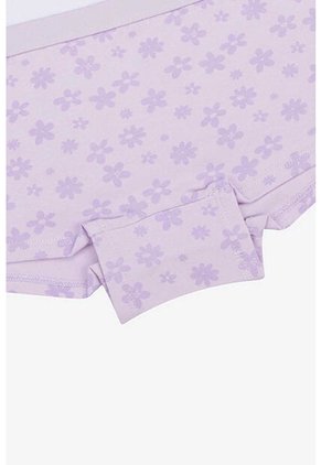 Boxer Confeccionado En Algodón Para Niñas Paquete X2 LJ103-012 PANTY ALG X2, T16, BLCO_LILA Lili Pink
