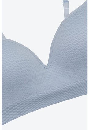 Brasier Triangular Individual Seamless Confeccionado En Poliamida MJ101-091 BRASIER SMLESS, T36B, NRGO Lili Pink