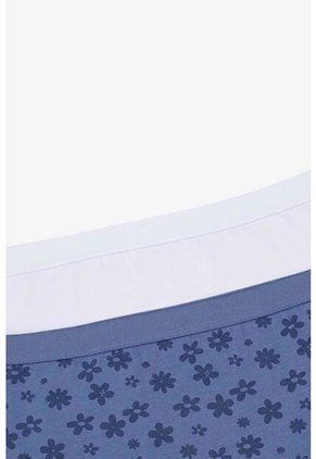 Panty Para Niña Paquete X2 Silueta Hipster En Algodón LJ103-009 PANTY ALG X2, TXS, BLCO_FLRS Lili Pink