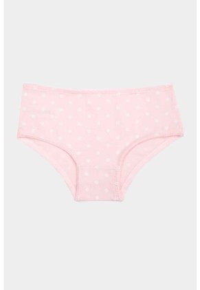 Hipster Para Niñas Confeccionado En Algodón Paquete X3 196 PANTY PAQX3, T04, BLCO_RSCL_FLRS Lili Pink