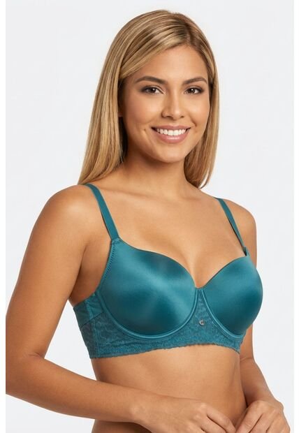 Brasier Con Cobertura 3/4 Individual En Microfibra Satinada IM101-029 BRASIER MICROFIBRA, T34B, PTRL Lili Pink