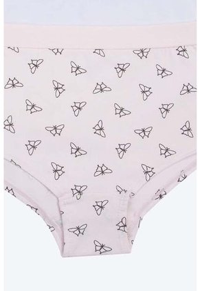 Hipster Confeccionado En Algodón Para Adolecentes Paquete X3 T142 PANTY PAQX3, TS, NRGO_BLCO_RSCL Lili Pink