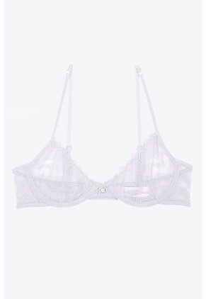 Brasier Individual Con Cobertura Media Con Aros EM178-004 BRASIER ENCAJE, T32B, BLCO Lili Pink