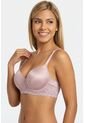 Brasier Con Cobertura 3/4 Individual En Microfibra Satinada IM101-029 BRASIER MICROFIBRA, T38B, NRGO Lili Pink de Lili Pink