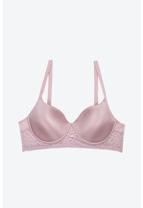 Brasier Con Cobertura 3/4 Individual En Microfibra Satinada IM101-029 BRASIER MICROFIBRA, T38B, NRGO Lili Pink