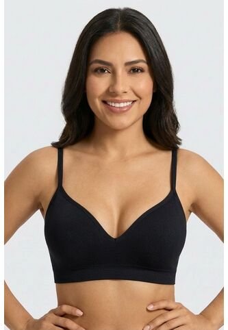 Brasier Triangular Individual Seamless Confeccionado En Poliamida MJ101-091 BRASIER SMLESS, T34B, AZCL Lili Pink Lili Pink