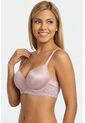 Brasier Con Cobertura 3/4 Individual En Microfibra Satinada IM101-029 BRASIER MICROFIBRA, T34B, PTRL Lili Pink de Lili Pink