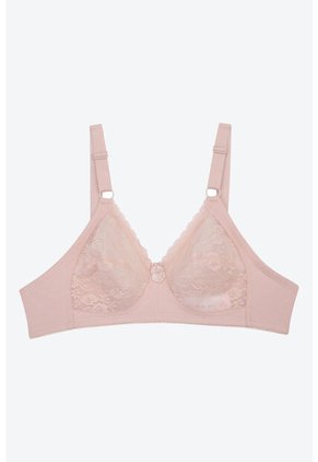 Brasier Clásico Individual Sin Aros En Algodón 4601 BRASIER, T40B, RSCL Lili Pink